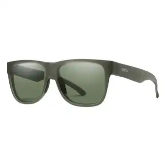 Walmart SMITH Lowdown 2 Matte Moss Crystal | Chromapop Polarized Gray Green Sunglasses offer