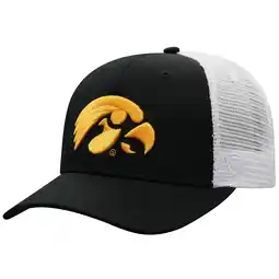 Walmart Men's Top of the World Black/White Iowa Hawkeyes Trucker Snapback Hat offer