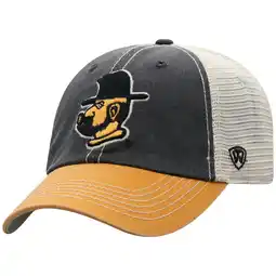 Walmart Men's Top of the World Black Appalachian State Mountaineers Off Road Adjustable Trucker Hat offer