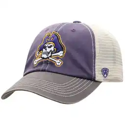 Walmart Men's-Top of the World Purple ECU Pirates Victory Adjustable Hat offer