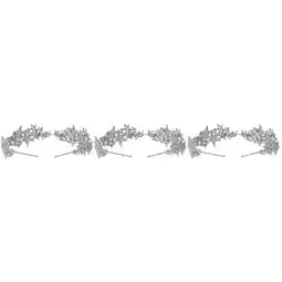 Walmart Raindrops 3 pcs Bride Hair Accessories Star Headdress Wedding Dress Headdress (Silver) offer