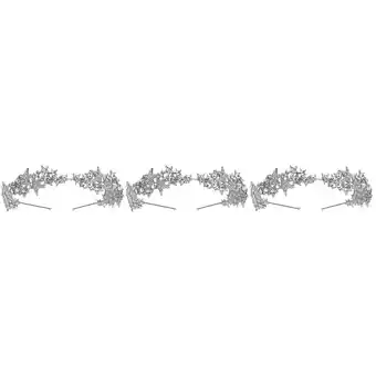 Walmart Raindrops 3 pcs Bride Hair Accessories Star Headdress Wedding Dress Headdress (Silver) offer