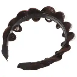 Walmart Raindrops 5pcs Braided Hair Headband Braid Wig Hair Hoops Nonslip Headband Women Headdress offer