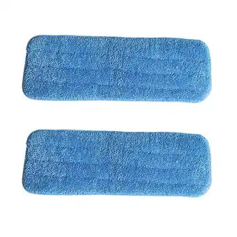 Walmart Menrkoo 2Pcs Housse Nettoyage Rechange Pour Balai Plat Nettoyage En Microf Multicolor Free Size offer