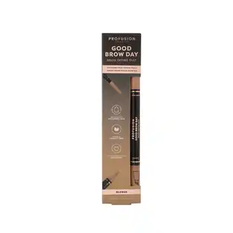 Walmart Profusion Cosmetics Good Brow Day - Brow Define Duo - Blonde offer