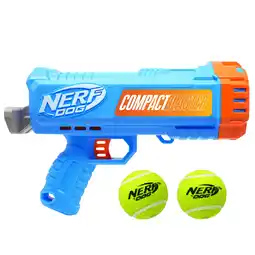 Walmart Nerf Dog Compact Blaster, 12-inch Tennis Ball Launcher for Dogs offer