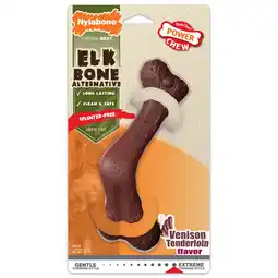Walmart Nylabone Power Chew Elk Bone Alternative Chew Toy Venison X-Large/Souper - 50+ lbs. (1 Count) offer