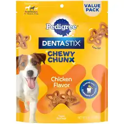 Walmart Dentastix Chewy Chunx Dental Treats, Small/Medium Dog - 13.5 Oz offer