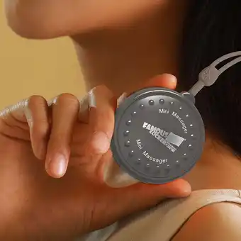Walmart YiBai Back muscle rechargeable portable mini for back arms shoulders legs neck massage,Gray offer