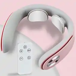 Walmart YiBai Wireless Heating Neck, Intelligent Heating Neck, 3 Modes 15 Stages Tissue,Pink offer