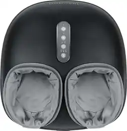 Walmart Medcursor Shiatsu Foot Massager with Heat, Deep Kneading Rolling Air Pressure - Black offer
