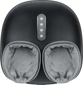 Walmart Medcursor Shiatsu Foot Massager with Heat, Deep Kneading Rolling Air Pressure - Black offer