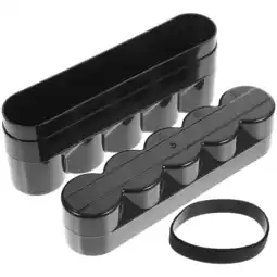 Walmart Plastic Storage Case for Oximeter Black Hard Box with Large Capacity to Rolls of offer