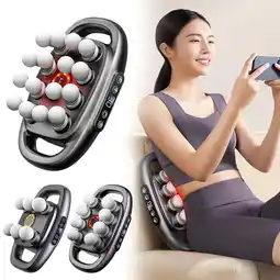 Walmart BQLQBQLQ 616 Heads Fascia Muscle Massager Deep Tissue Massage Waist Back Muscle Relax offer