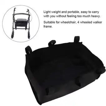 Walmart Walker Storage Bag,4 Wheeled Walker Rollator Wheelchair Frame Replacement Storage Bag offer