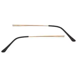 Walmart Universal Metal Glasses Arm Replacement for Eyeglasses Comfortable and Durable Golden 2pcs offer