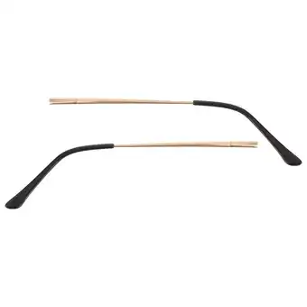 Walmart Universal Metal Glasses Arm Replacement for Eyeglasses Comfortable and Durable Golden 2pcs offer