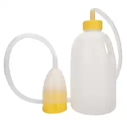 Walmart Men Male Urinal Pee Bottle Elderly Bedridden Patients Potty with Pipe 1700ML offer