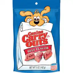 Walmart Canine Carry Outs Beef Flavor Dog Snacks, 5-Ounce offer
