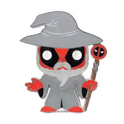 Walmart Funko POP! Pin: Marvel - Wizard Deadpool offer