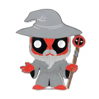 Walmart Funko POP! Pin: Marvel - Wizard Deadpool offer