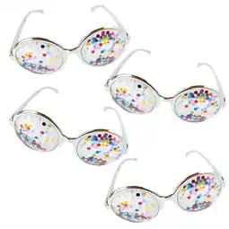 Walmart Packed Party Party Shades Glitter Glasses 4-Pack offer