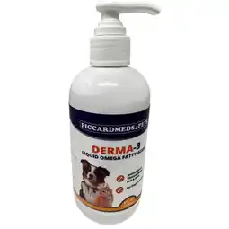 Walmart Piccardmeds4pets Derma-3 Liquid Omega-3 Fatty Acids w/Pump 8 oz offer