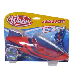 Walmart Wahu Aqua Rocket Red/Blue Water & Pool Toy - Glides up to 30' Underwater, Child Ages 5+ offer