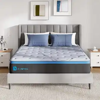 Walmart Avenco Original 10 Innerspring and Gel Memory Foam Hybrid Mattress, Twin Size offer