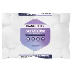 Walmart Tranquility Dream Luxe Pillow, Standard/Queen offer