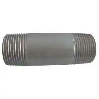 Walmart 3/8 MNPT x 1-1/2 TBE Stainless Steel Pipe Nipple Sch 80(E6BNC02) offer