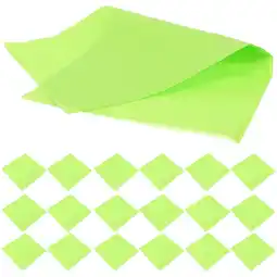 Walmart unbranded 20 Pcs Sage Napkins Green Napkin Solid-color Napkins Bride 33x33cm Light Green offer
