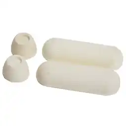 Walmart Danco Universal Rubber Stick-on Round Toilet Seat Bumpers, 4-Pack, 0.01 lbs (10062) offer