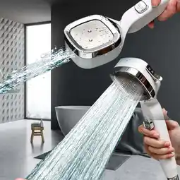 Walmart JilgTeok Pressurized Showerhead Four-Speed Pressurized Bathtub Shower Cosmetic Nozzle offer