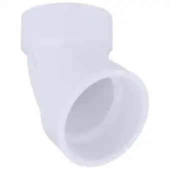 Walmart PVC Elbow, 60 Degrees, Hub, 1-1/2 in Pipe Size(1WKD8) offer