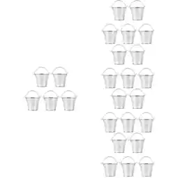 Walmart 5 Pieces Mini Pail Bucket Reasonable Design Flower Pots Decorative Role offer