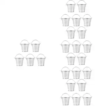 Walmart 5 Pieces Mini Pail Bucket Reasonable Design Flower Pots Decorative Role offer