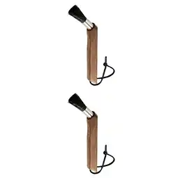 Walmart Raindrops 2pcs Natural Bristles Walnut Wood Brush for Home Kitchen Bean Grain Hand Tool offer