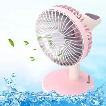 Walmart JilgTeok Portable Fan Rechargeable Battery Operated Desktop 3 Mode for Home Office Travel Outdoor offer