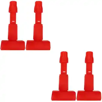 Walmart 4 pcs Mop Head Clamp Plastic Mop Head Clamp Mop Accessories Quickly Change Replace Clamps offer