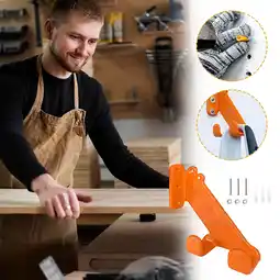 Walmart Heavy Duty Chainsaw Hook Wall Mounted Chain Saw Bracket Garage Chain Saw Storage Rack offer