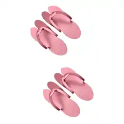 Walmart Raindrops 72 Pairs EVA Disposable Slippers Pedicure Slippper for Salon Spa Pedicure offer