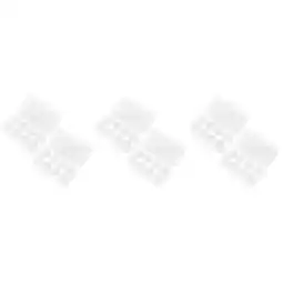 Walmart Raindrops 6 Pcs Makeup Sponge Storage Boxes Storage Boxes Powder Puff Cases White offer