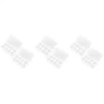 Walmart Raindrops 6 Pcs Makeup Sponge Storage Boxes Storage Boxes Powder Puff Cases White offer