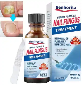 Walmart Toenail Fûngus Treatment, Nail Repair Liquid for Toenail and Fingernail, Restore Healthy Nails offer