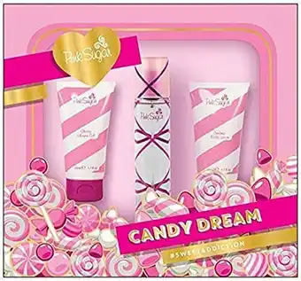 Walmart Aquolina, Pink Sugar Perfume Gift Set for Women, 3 Pieces offer