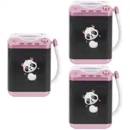 Walmart 3pcs Electric Makeup Brush Washing Machine Makeup Brush Cleaner Machine Brush Washer offer