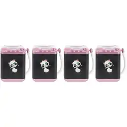 Walmart 4pcs Electric Makeup Brush Washing Machine Makeup Brush Cleaner Machine Brush Washer offer