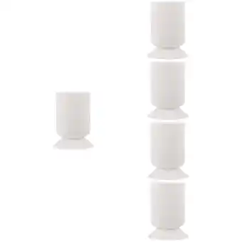 Walmart Raindrops 5pcs Multipurpose Makeup Brush Holder Organizer Pen Storage Holder with Suction offer