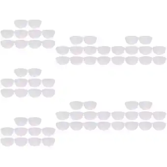 Walmart Raindrops 210 Pcs Home Use Anti-drop PVC Bowls Facial Mask Mixing Bowls Measuring Bowls offer